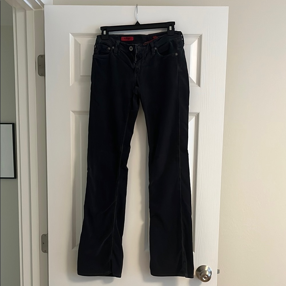 Ag Adriano Goldschmied The Angel Gray Boot Cut Corduroy Jeans Size 26